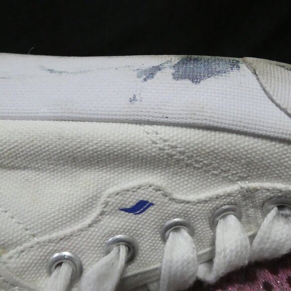 KEDS - Memory Foam Sneakers | 13M | Girls White Crew Kick '75 Shoes - Picture 14 of 15